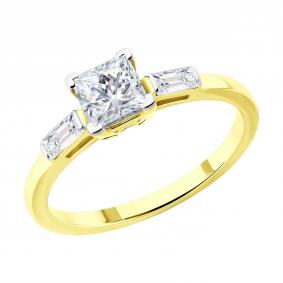 Золотое кольцо SOKOLOV 1012774-2-5 1012774-2-5 фото