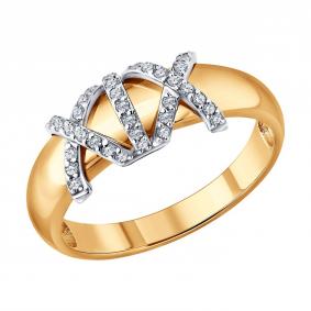 Золотое кольцо SOKOLOV 1012913 1012913 фото