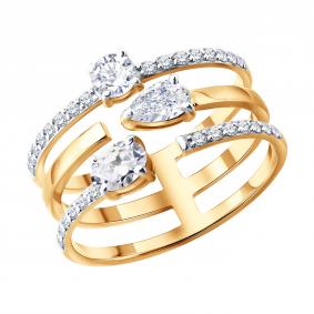 Золотое кольцо SOKOLOV 1012953-5 1012953-5 фото