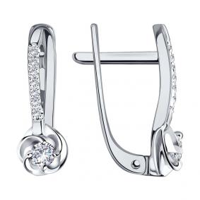 Золотые серьги SOKOLOV 1020956-3 1020956-3 фото