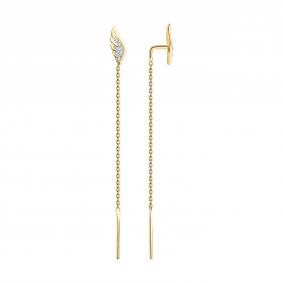 Золотые серьги SOKOLOV 1022270 1022270 фото