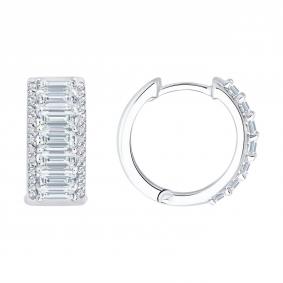 Золотые серьги SOKOLOV 1022403-3-5 с бриллиантом выращенным 1022403-3-5 фото