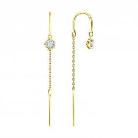 Золотые серьги SOKOLOV 1022569-2-5 1022569-2-5 фото