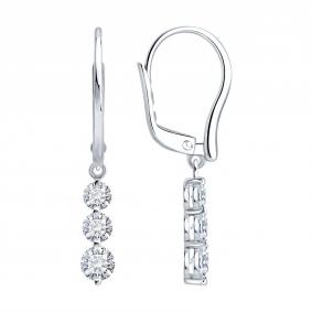 Золотые серьги SOKOLOV 1022628-3-5 1022628-3-5 фото