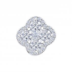 Золотая подвеска SOKOLOV 1030951-3-5 с бриллиантом выращенным 1030951-3-5 фото