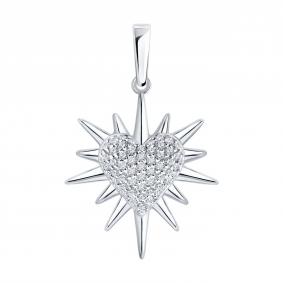 Золотая подвеска SOKOLOV 1031004-3 с бриллиантом 1031004-3 фото