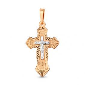 Золотая подвеска AQUAMARINE 10472 10472 фото