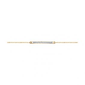 Золотой браслет SOKOLOV 1050138 с бриллиантом 1050138 фото