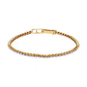 Золотой браслет SOKOLOV 1050164 с бриллиантом 1050164 фото