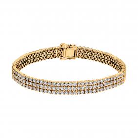 Золотой браслет SOKOLOV 1050242 с бриллиантом 1050242 фото