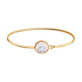 Золотой браслет SOKOLOV 1050267 с бриллиантом и перламутром 1050267 фото