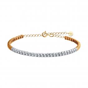 Золотой браслет SOKOLOV 1050298 с бриллиантом 1050298 фото