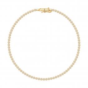 Золотой браслет SOKOLOV 1050334 с бриллиантом 1050334 фото