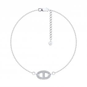 Золотой браслет SOKOLOV 1050360-3 с бриллиантом 1050360-3 фото