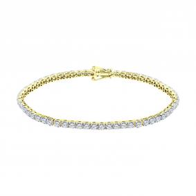 Золотой браслет SOKOLOV 1050374-2-5 с бриллиантом выращенным 1050374-2-5 фото