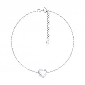 Золотой браслет SOKOLOV 1050375-3 с бриллиантом 1050375-3 фото