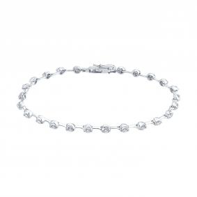 Золотой браслет SOKOLOV 1050378-3-5 с бриллиантом выращенным 1050378-3-5 фото