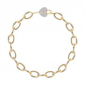 Золотой браслет SOKOLOV 1050388 с бриллиантом 1050388 фото