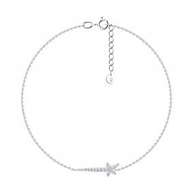 Золотой браслет SOKOLOV 1050401-3 с бриллиантом 1050401-3 фото