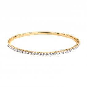 Золотой браслет SOKOLOV 1050404-5 с бриллиантом выращенным 1050404-5 фото