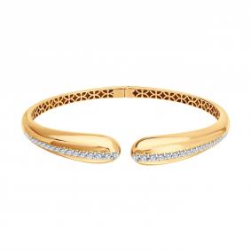 Золотой браслет SOKOLOV 1050405-5 с бриллиантом выращенным 1050405-5 фото