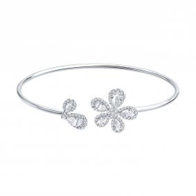 Золотой браслет SOKOLOV 1050407-3-5 с бриллиантом выращенным 1050407-3-5 фото