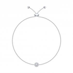 Золотой браслет SOKOLOV 1050413-3-5 с бриллиантом выращенным 1050413-3-5 фото