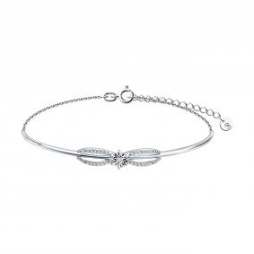 Браслет из белого золота SOKOLOV 1050450-3 с бриллиантом 1050450-3 фото