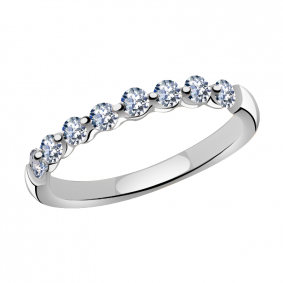 Кольцо из белого золота Александра 10509-62сб с Swarovski 10509-62сб фото