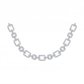 1070418-3: Колье из белого золота с бриллиантами 1070418-3 фото