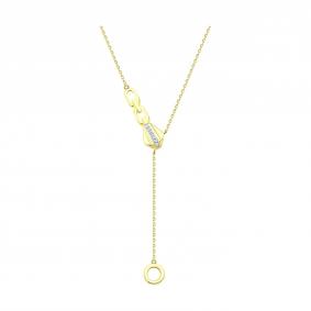 1070433-2: Колье из желтого золота с бриллиантами 1070433-2 фото