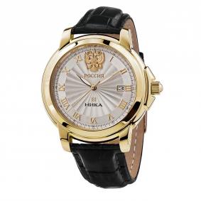 Часы из лимонного золота Часовой завод Ника 1093.0.3.11B-01 1093.0.3.11B-01 фото