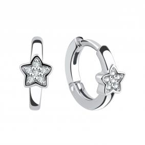 Серебряные серьги TALANT 11-72-0001-12504 с фианитом 11-72-0001-12504 фото