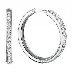 Серебряные серьги TALANT 11-72-0001-17492 с фианитом 11-72-0001-17492 фото