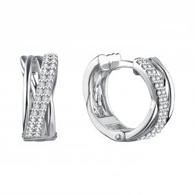 Серебряные серьги TALANT 11-72-0001-17576 с фианитом 11-72-0001-17576 фото
