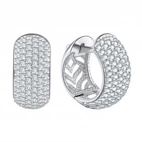 Серебряные серьги TALANT 11-72-0001-21359 с фианитом 11-72-0001-21359 фото