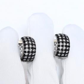 Серебряные серьги TALANT 11-75-0008-40512 с цирконием и шпинелью 11-75-0008-40512 фото