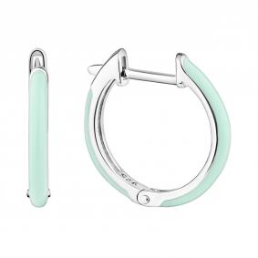 Серебряные серьги TALANT 11-79-0000-11889 с эмалью 11-79-0000-11889 фото