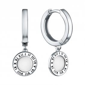 Серебряные серьги TALANT 11-7Ч-0000-15083 с эмалью 11-7Ч-0000-15083 фото