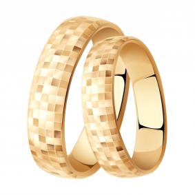 Золотое обручальное кольцо 5 мм SOKOLOV 110115 110115 фото