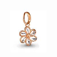 Золотая подвеска AQUAMARINE 11112 11112 фото