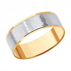 Золотое обручальное кольцо 6 мм SOKOLOV 111234 111234 фото