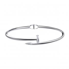 Браслет из белого золота Александра 111811сб-07 с фианитом 111811сб-07 фото