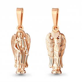 Золотая подвеска-иконка Ангел хранитель AQUAMARINE 11200 11200 фото