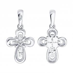 Золотая подвеска SOKOLOV 1120110-3 с бриллиантом 1120110-3 фото