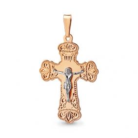 Золотая подвеска AQUAMARINE 11369 11369 фото