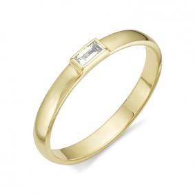 Золотое кольцо АЛЬКОР 11564-300 с бриллиантом 11564-300 фото