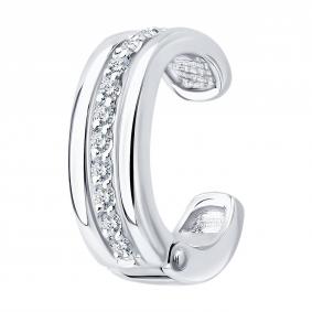 Золотые серьги SOKOLOV 1170031-3 с бриллиантом 1170031-3 фото