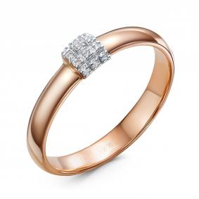 Золотое кольцо RoseGrace 12-059-153-1К с бриллиантом 12-059-153-1К фото