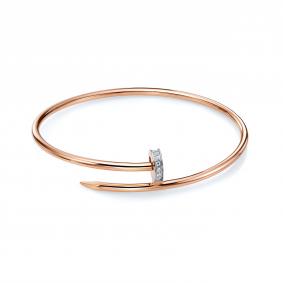Золотой браслет RoseGrace 12-074-353-4К с фианитом 12-074-353-4К фото